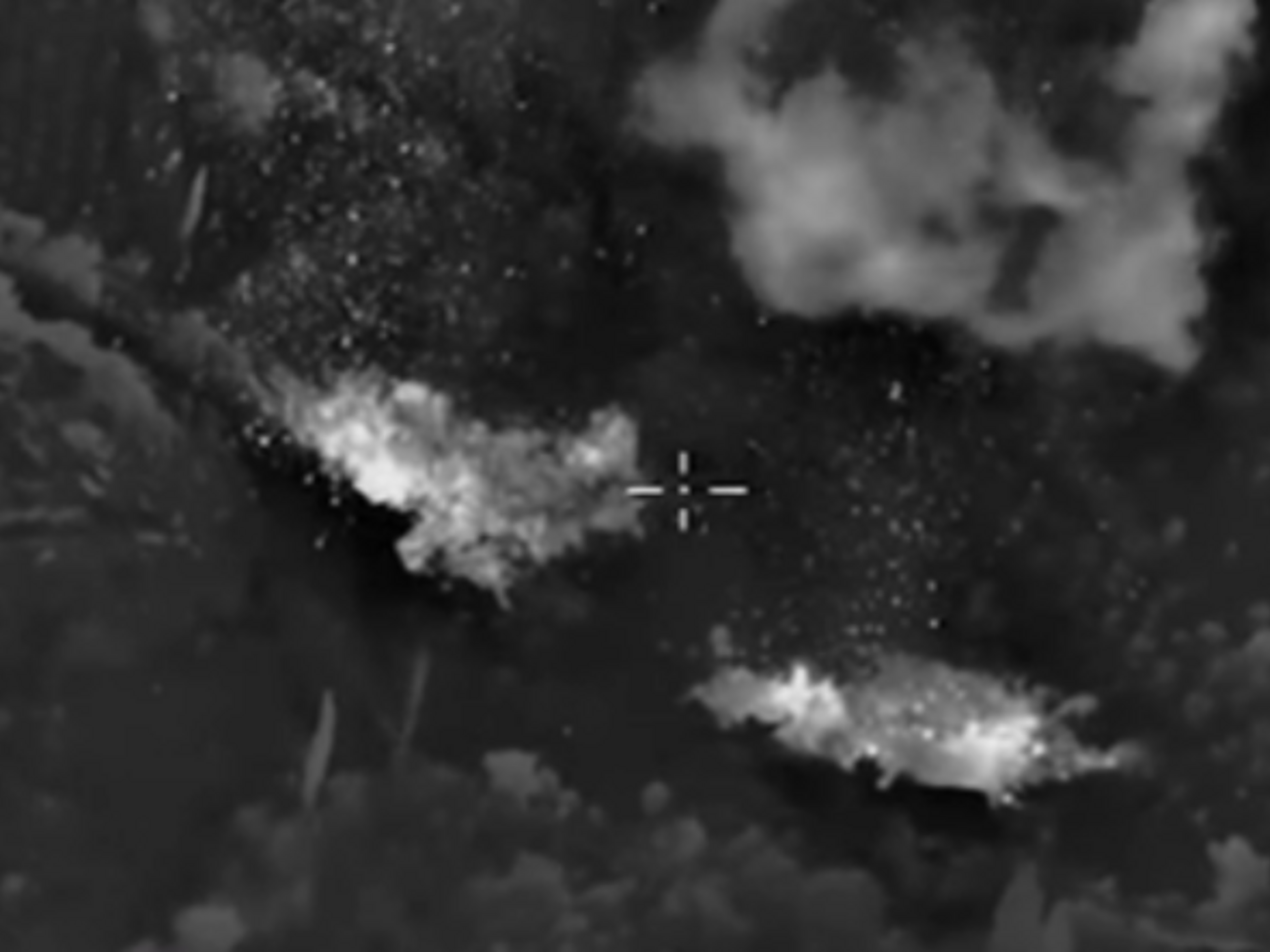 Минобороны РФ опубликовало кадры использования в Сирии бетонобойных бомб. Видео