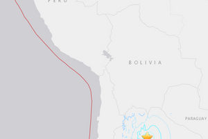 В Аргентине произошло землетрясение магнитудой 5,9