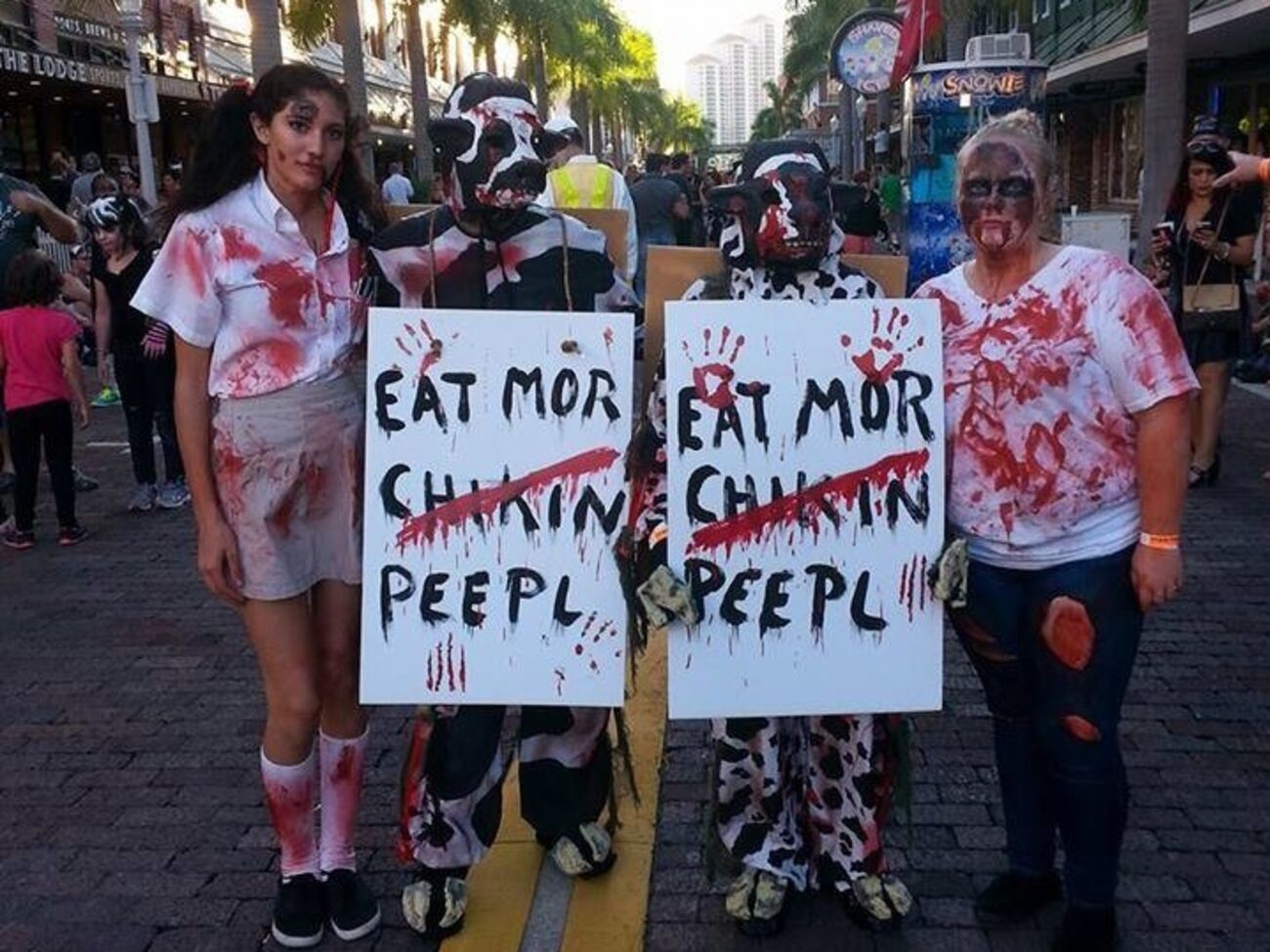 Инцидент произошел на фестивале зомби