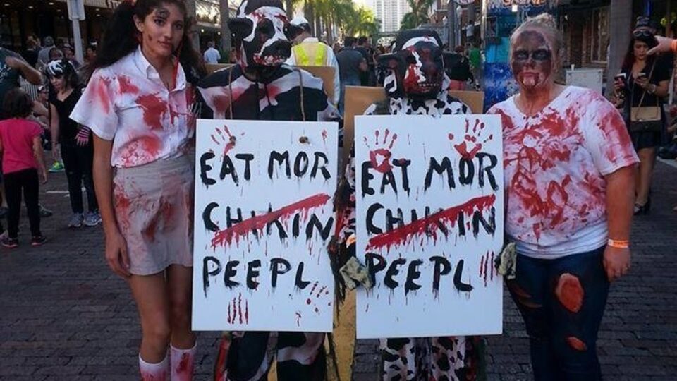 Инцидент произошел на фестивале зомби