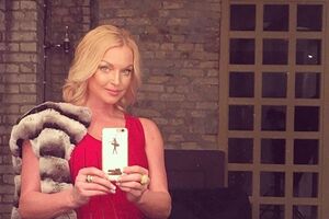 Волочкова расслаблялась после работы