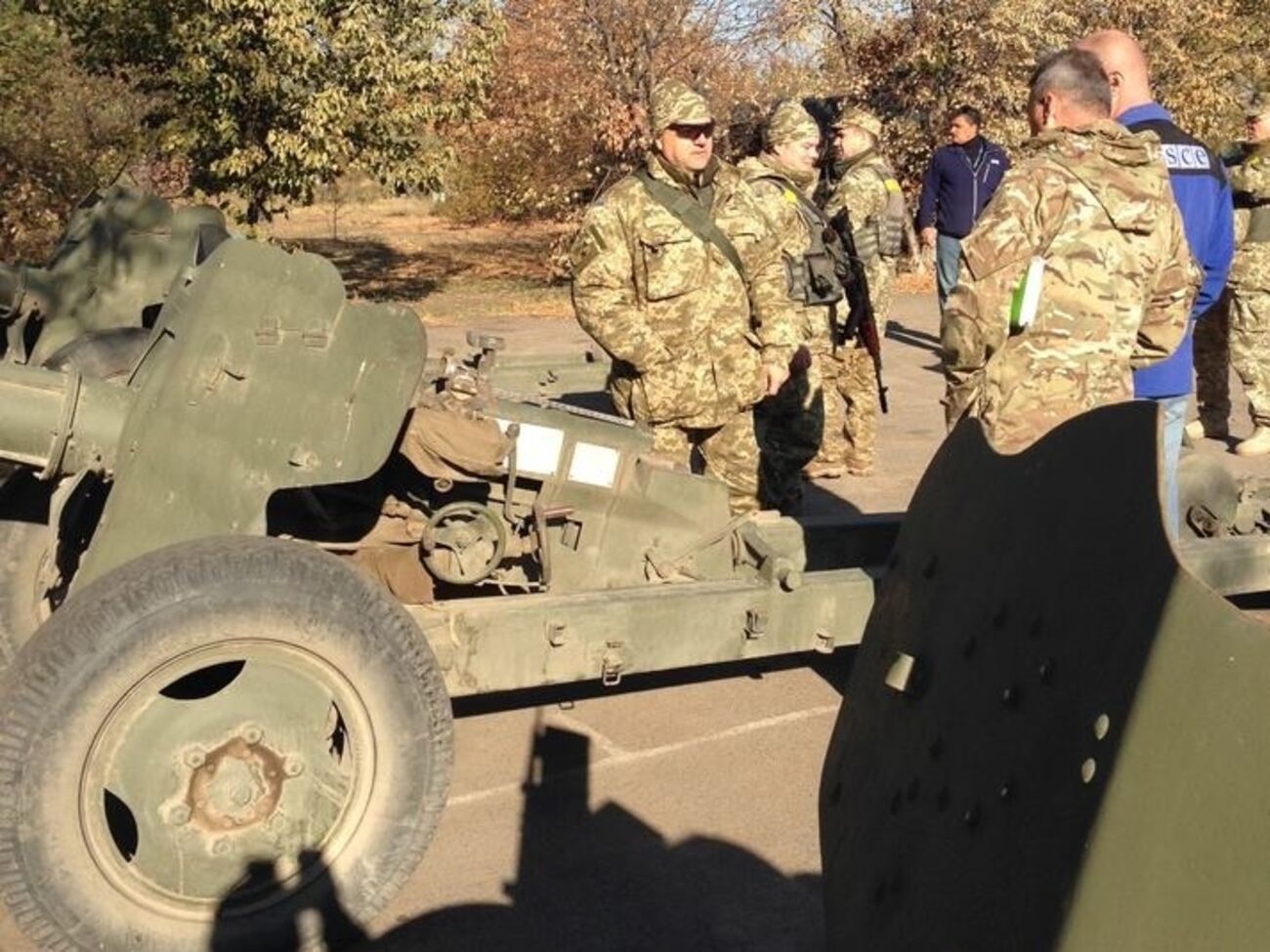 Пресс-центр АТО: Понедельник в зоне АТО прошел спокойно