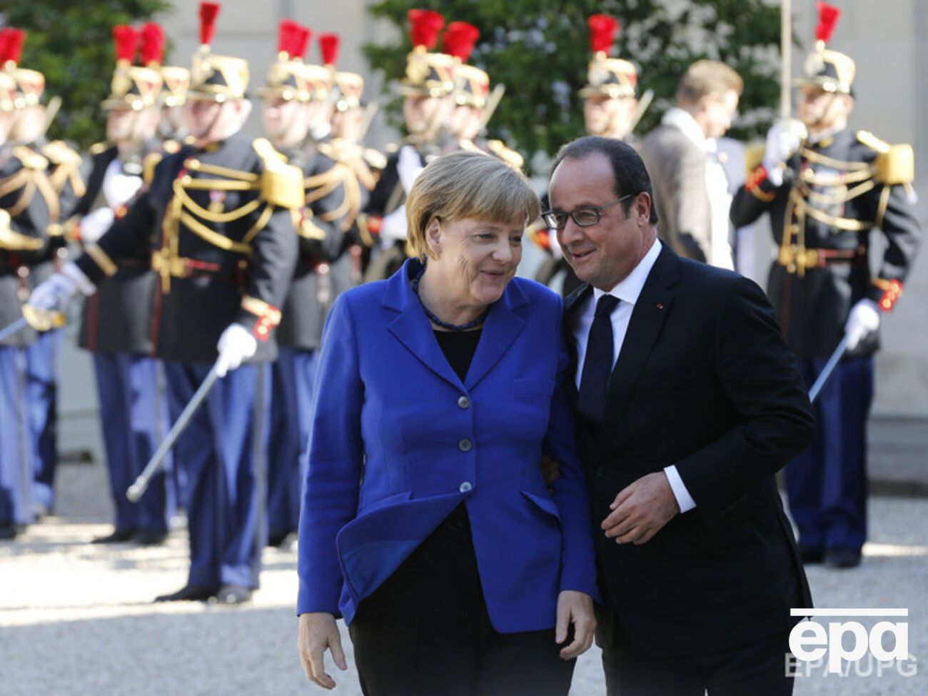Олланд и Меркель расскажут о результатах встречи