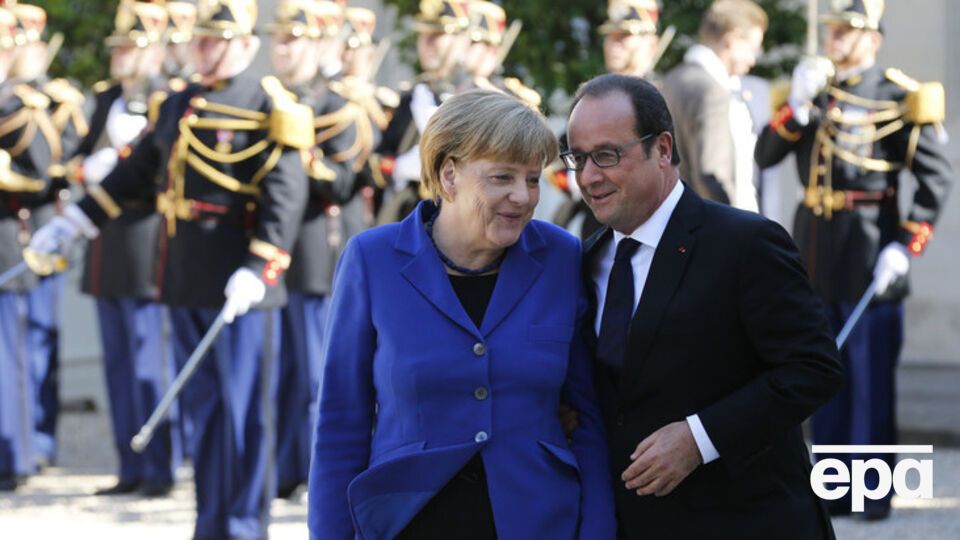 Олланд и Меркель расскажут о результатах встречи