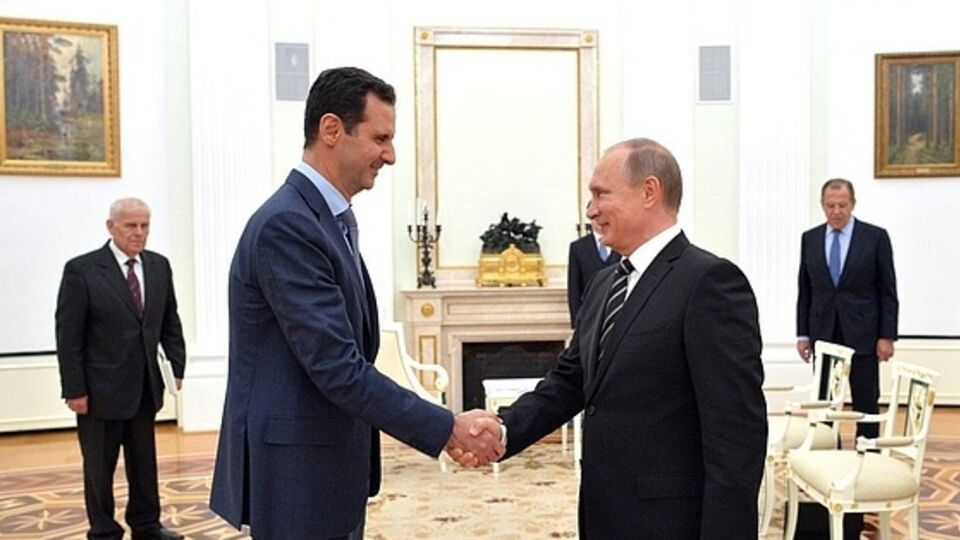 Путин провел встречу с Асадом в Москве
