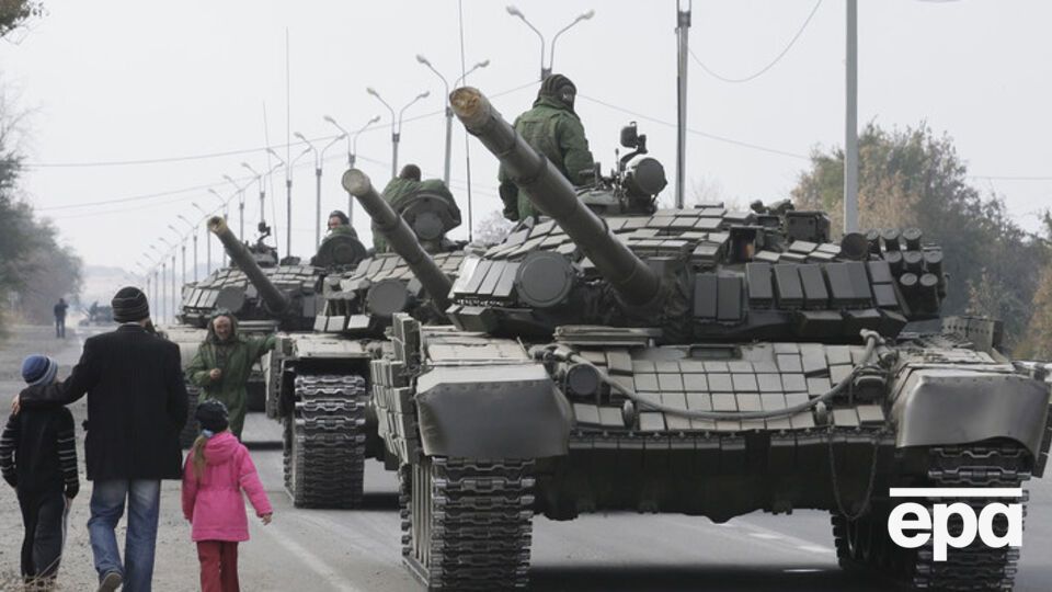 Украина осуществляет отвод танков на донецком направлении