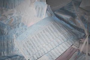 В типографии хранилось около 1,8 тыс. неучтенных бюллетеней