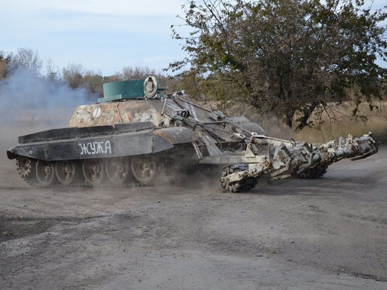 За отводом техники следили представители миссии ОБСЕ