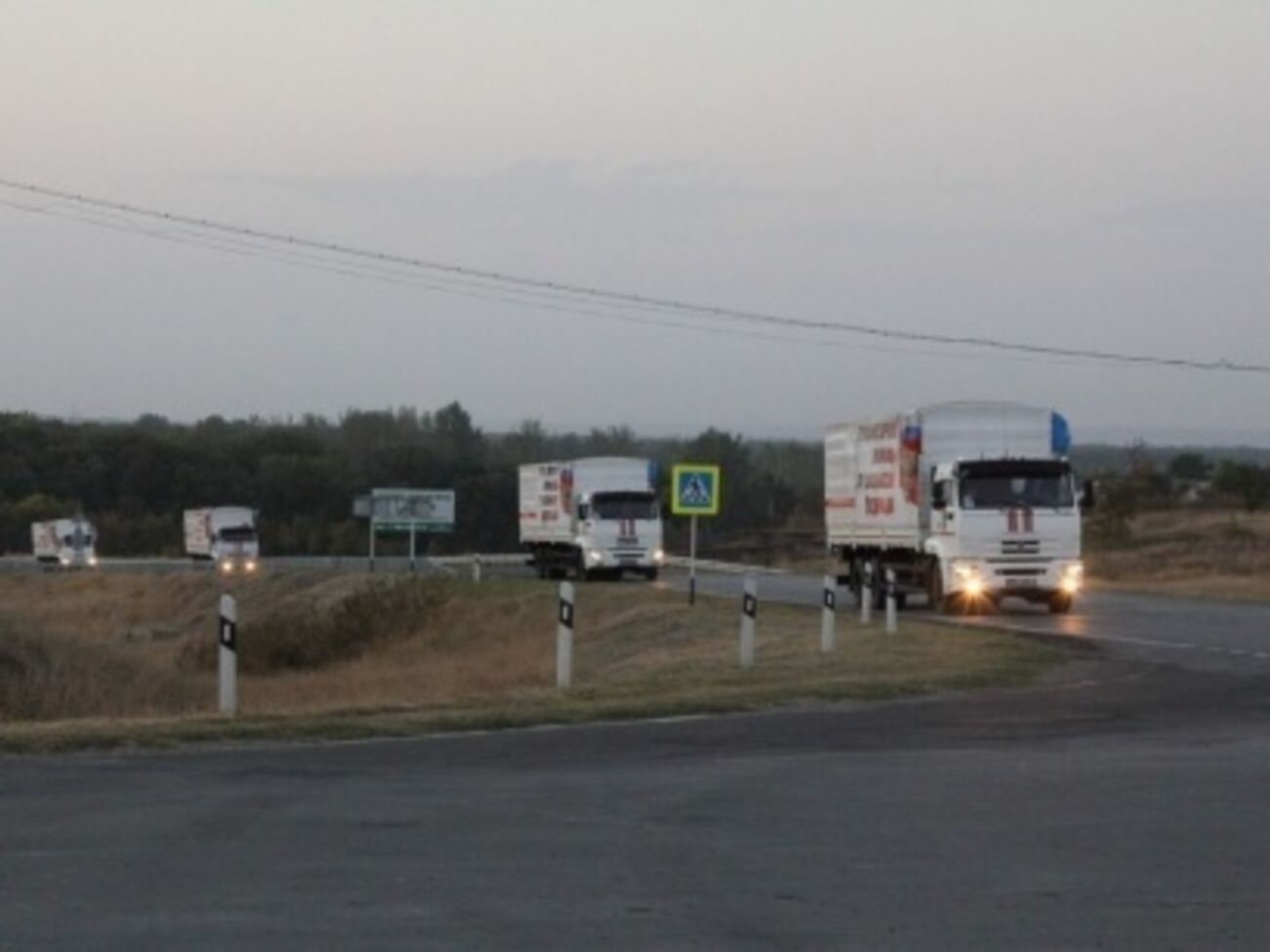 Российский "гуманитарный конвой" в 42-й раз пересек границу Украины