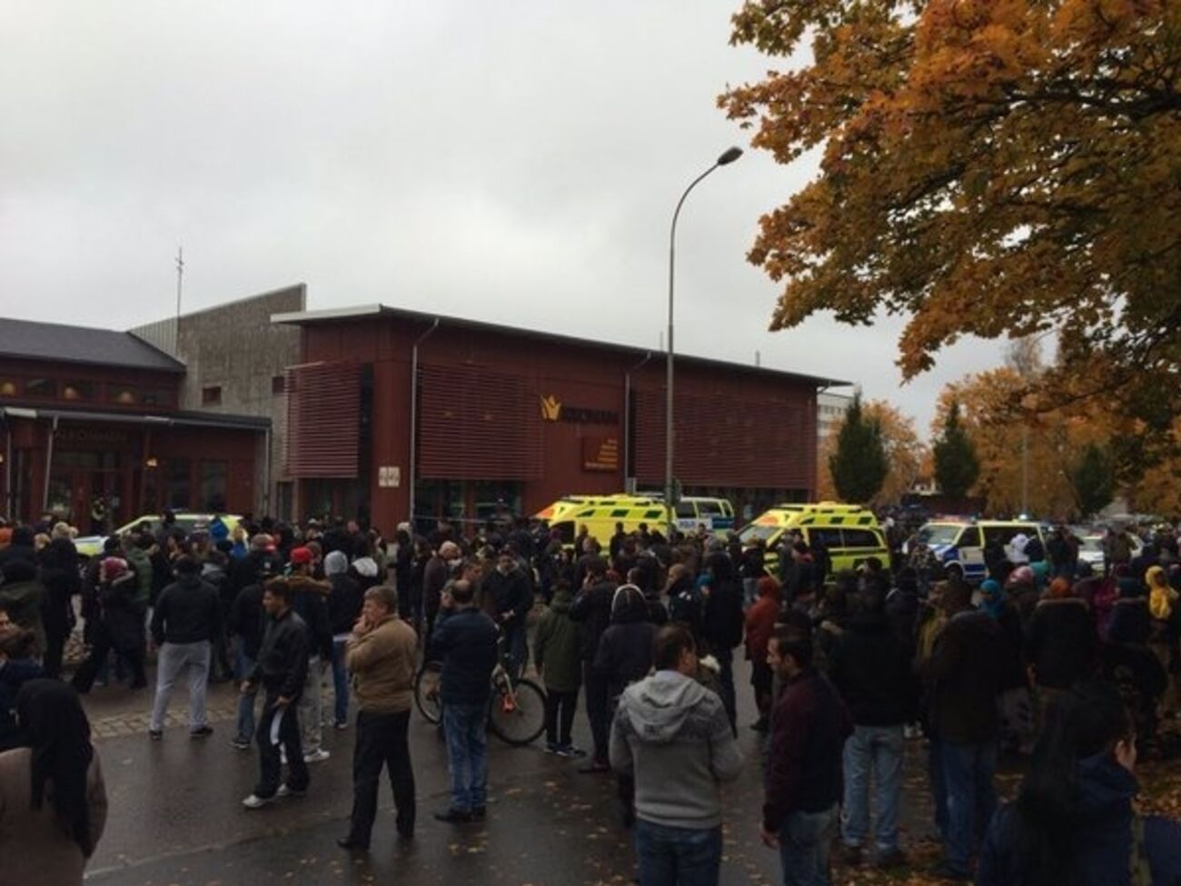 Дети рассказали, что сперва приняли происходящее за розыгрыш и даже хотели сфотографироваться с обладателем меча