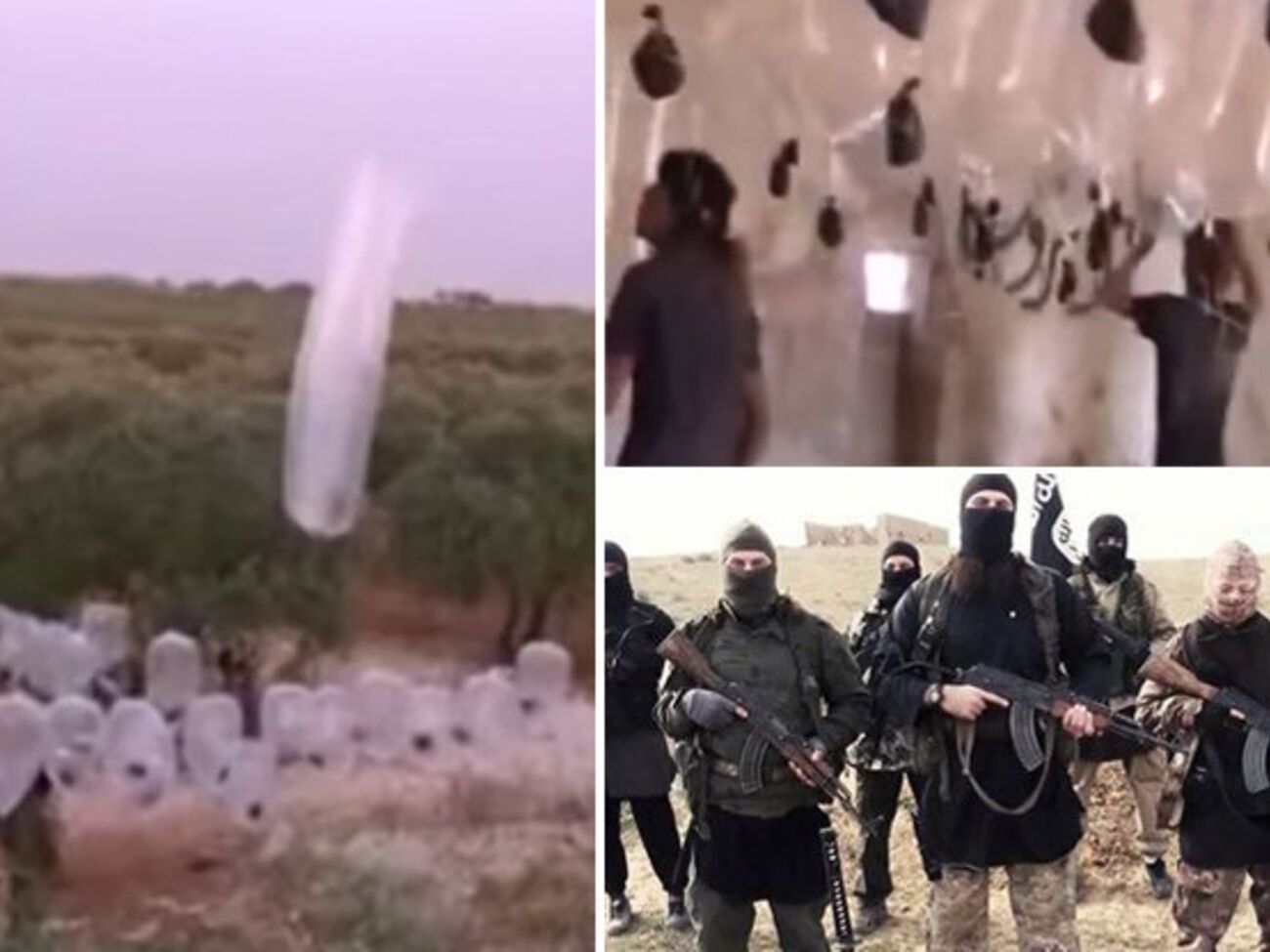 Боевики приготовили к запуску самодельные бомбы на презервативах