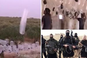 Боевики приготовили к запуску самодельные бомбы на презервативах