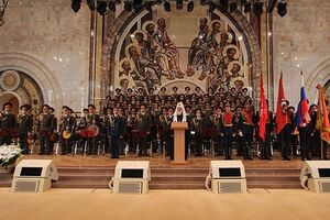 Концерт Ансамбля им. Александрова в Зале Церковных Соборов Храма Христа Спасителя в Москве