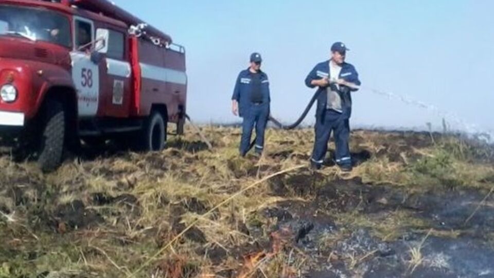 Торфяники под Киевом тушат уже больше 10 дней