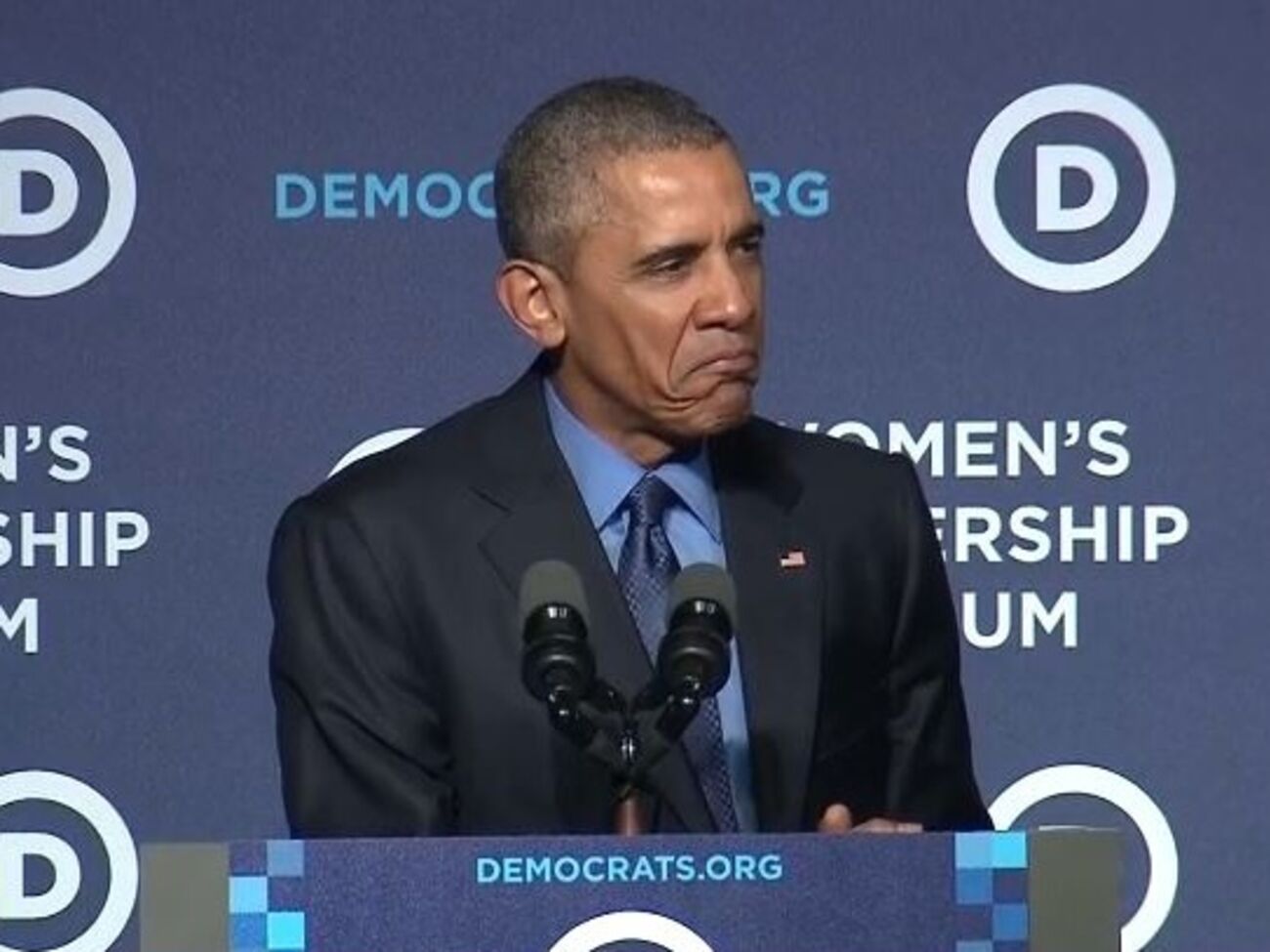 Обама изобразил Grumpy Cat