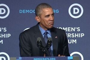 Обама изобразил Grumpy Cat