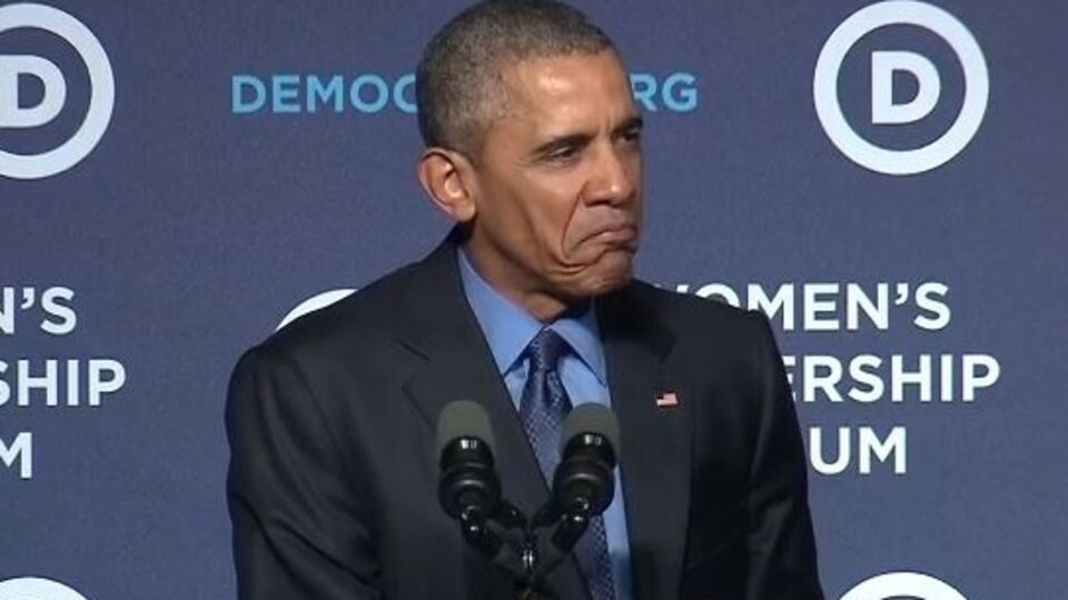 Обама изобразил Grumpy Cat