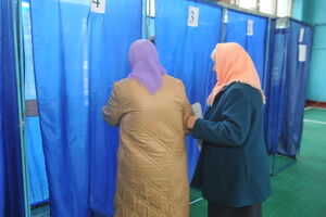 Пожилые люди традиционно составляют активную часть украинского электората