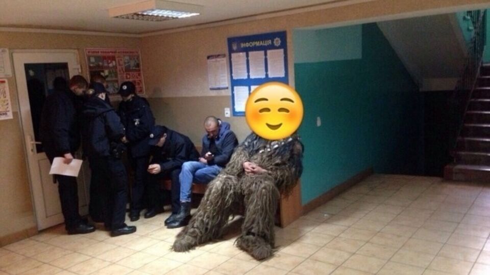 Чубакку оштрафовали на 170 грн