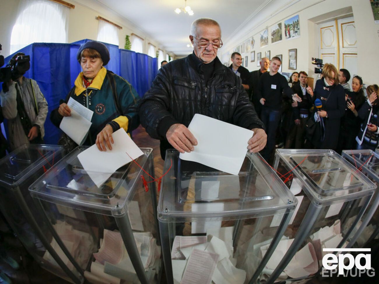 На выборах в Украине встречались необычные нарушения