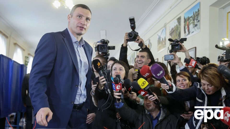 Кличко лидирует на выборах мэра Киева