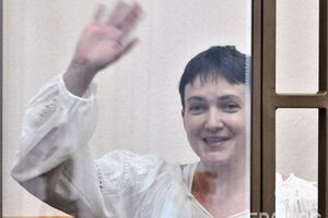 "У кого из нас яйца круче, время еще покажет," – заявила Савченко про Путина