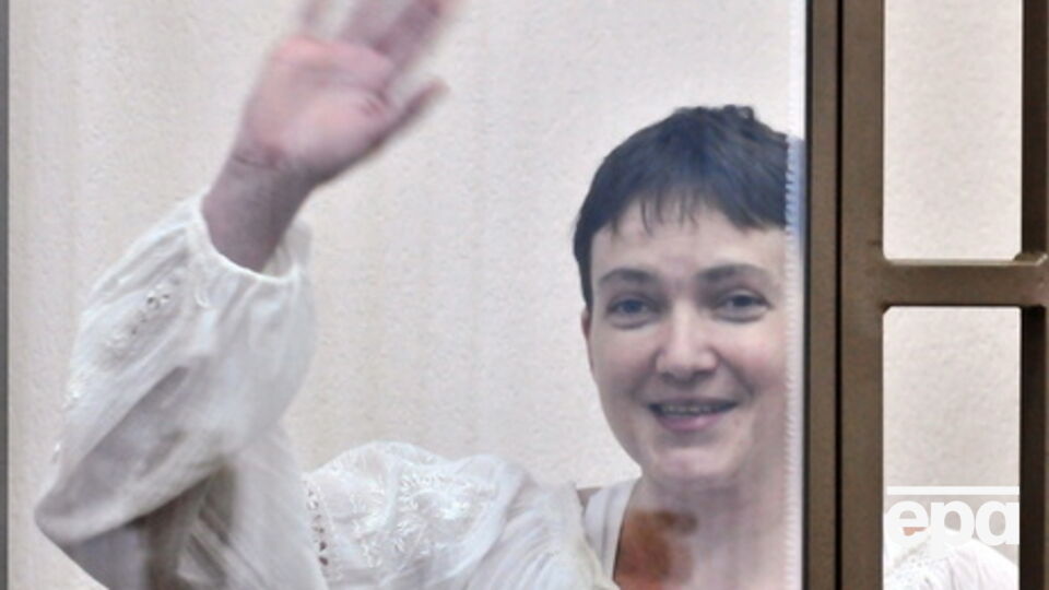 "У кого из нас яйца круче, время еще покажет," – заявила Савченко про Путина