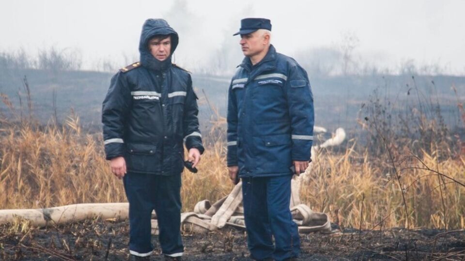 Площадь пожаров под Киевом снова увеличилась