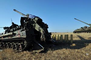 В Донецкой области осуществляется отвод артиллерии