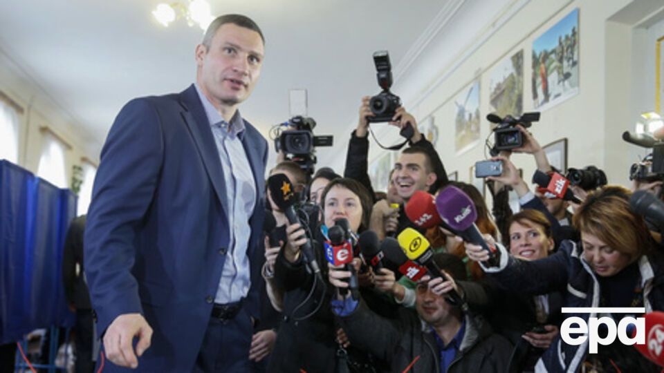 Кличко лидирует на выборах мэра Киева