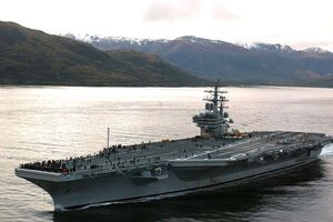 Российские самолеты подлетели к авианосцу Ronald Reagan на расстояние одной морской мили