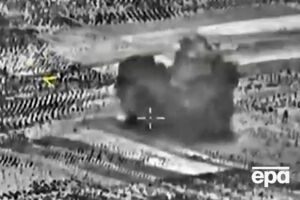 Съемка мест российских бомбардировок в Сирии производилась с беспилотных летательных аппаратов