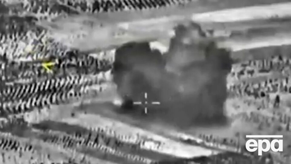 Съемка мест российских бомбардировок в Сирии производилась с беспилотных летательных аппаратов