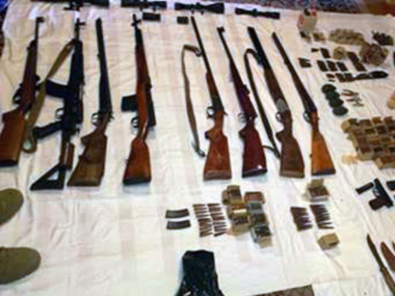 У информатора террористов изъят арсенал оружия