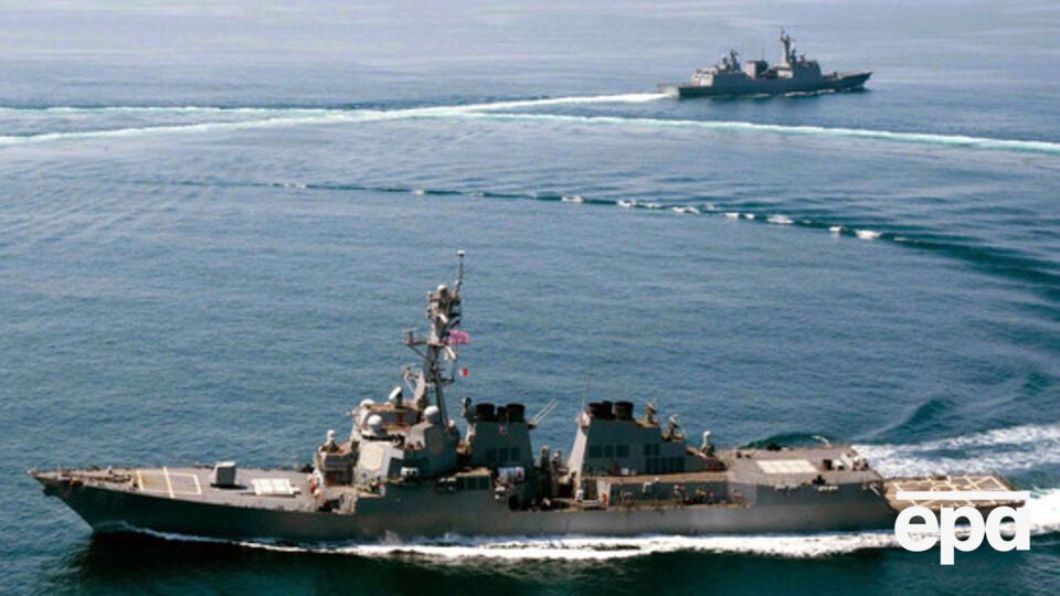 Американский эсминец Lasson вошел в воды, которые Китай считает своими