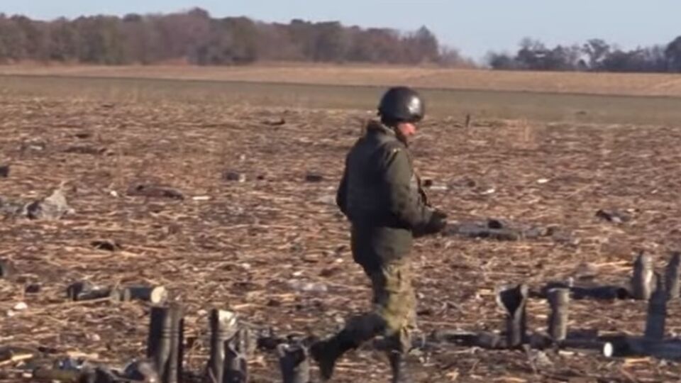 Последствия пожара на складе с боеприпасами