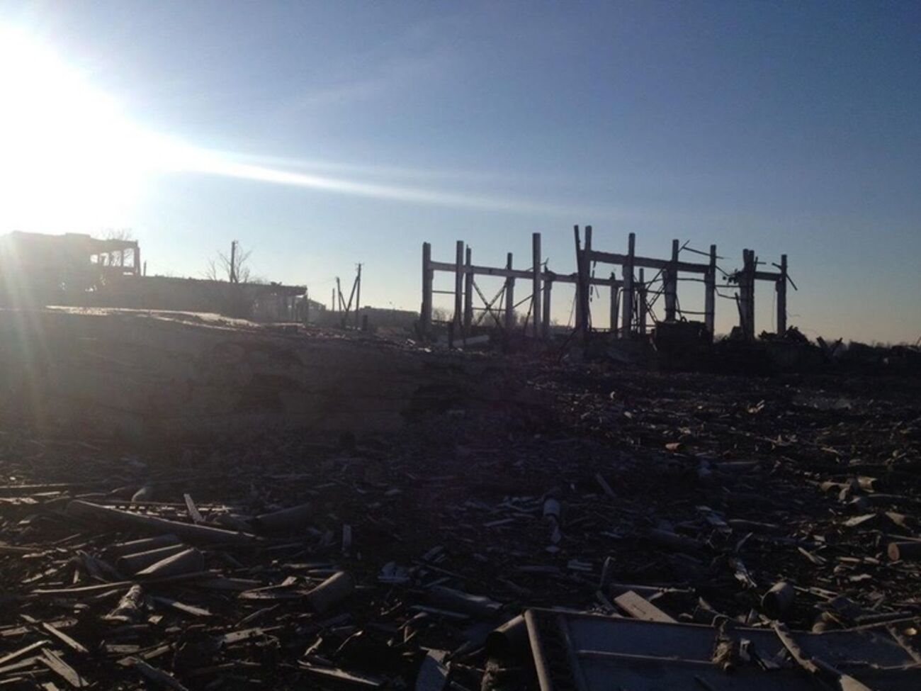 В Сватово продолжается ликвидация последствий взрывов