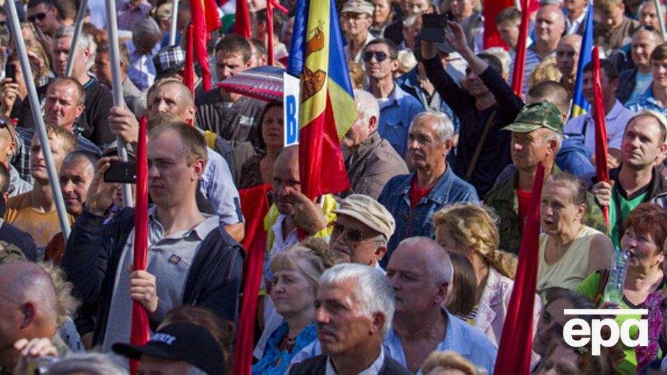 В Молдове продолжаются протесты