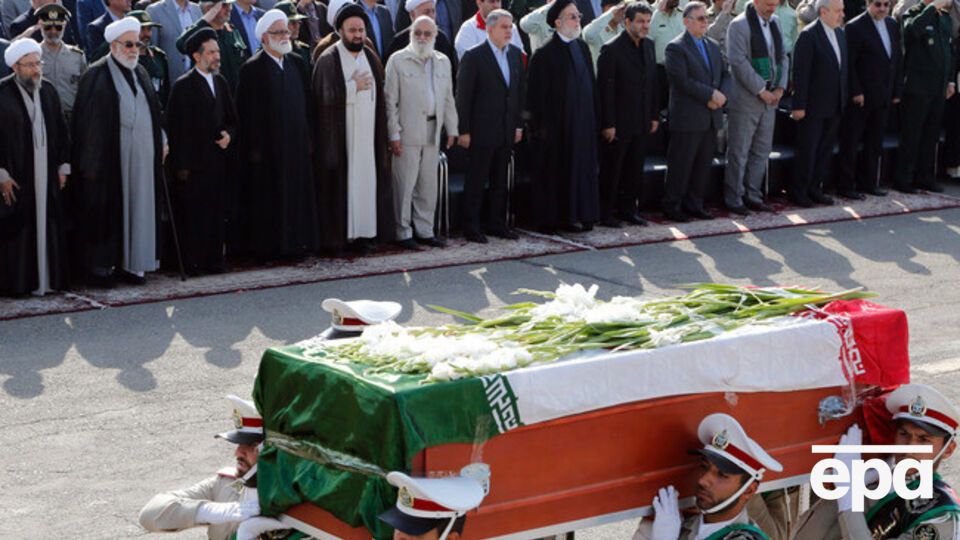 Останки погибших доставили в Тегеран специальным авиарейсом