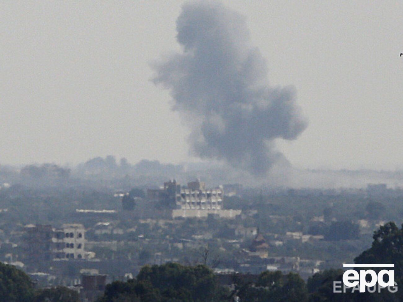 Израиль нанес ракетный удар в ответ на атаку боевиков ХАМАС