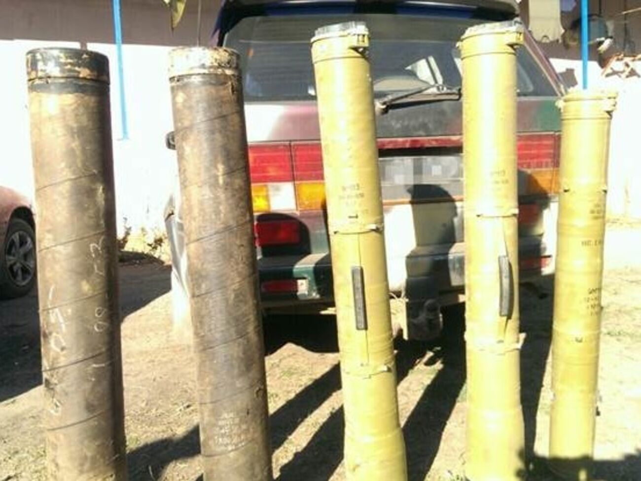 В тайнике хранились противотанковые ракетные комплексы