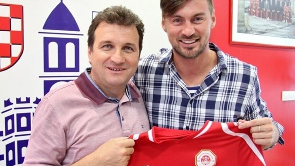 Милевский и президент "Сплита" Славен Жужул