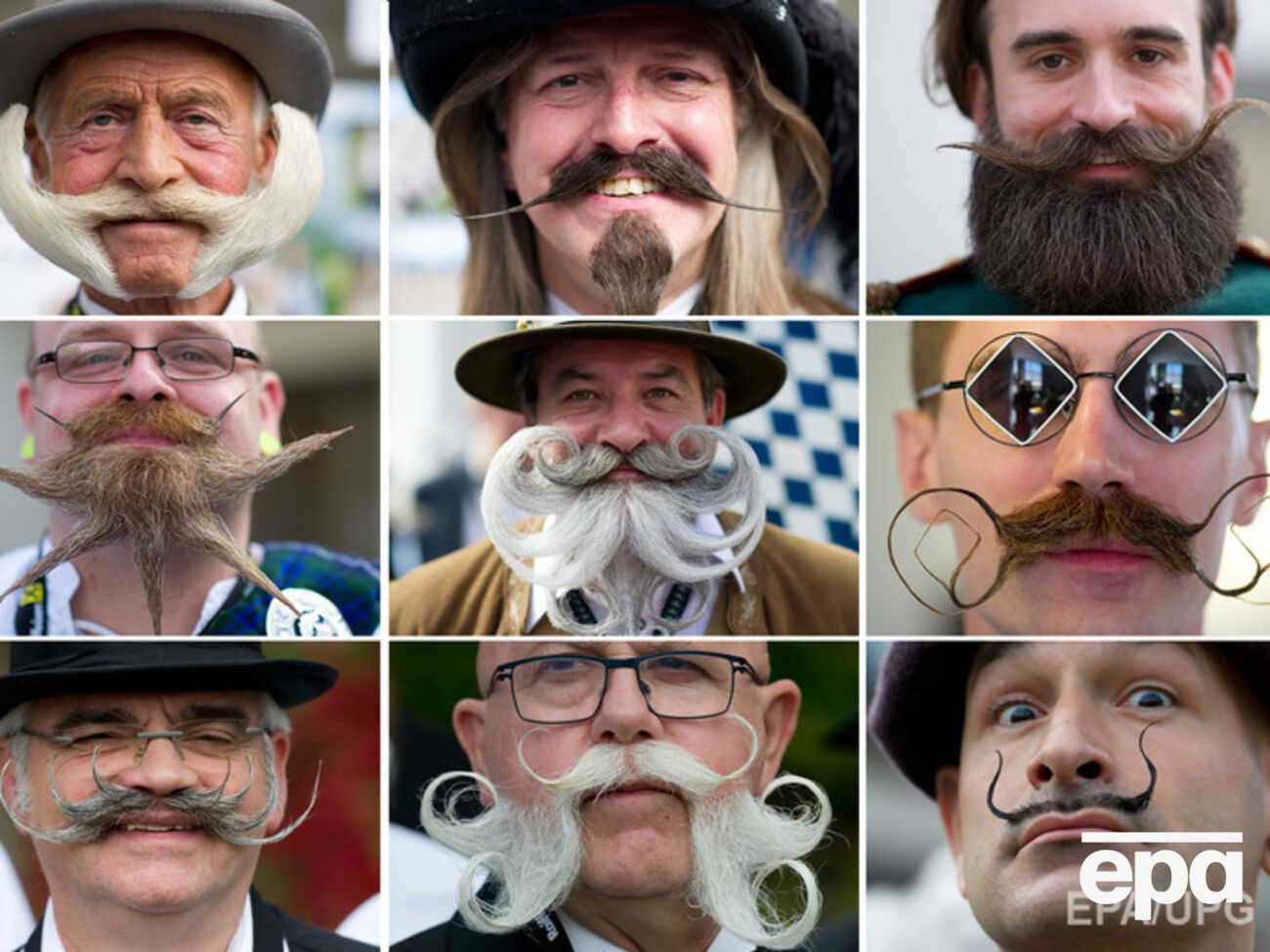 В Австрии прошел чемпионат мира по усам и бороде. Фоторепортаж