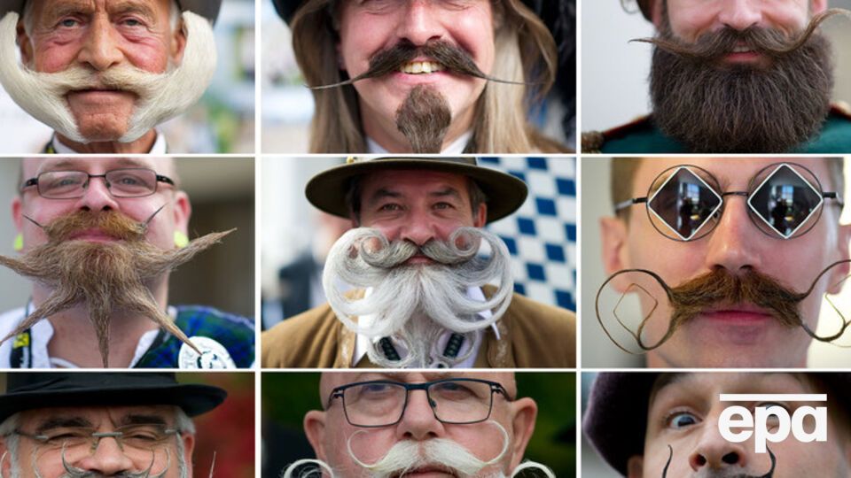 В Австрии прошел чемпионат мира по усам и бороде. Фоторепортаж