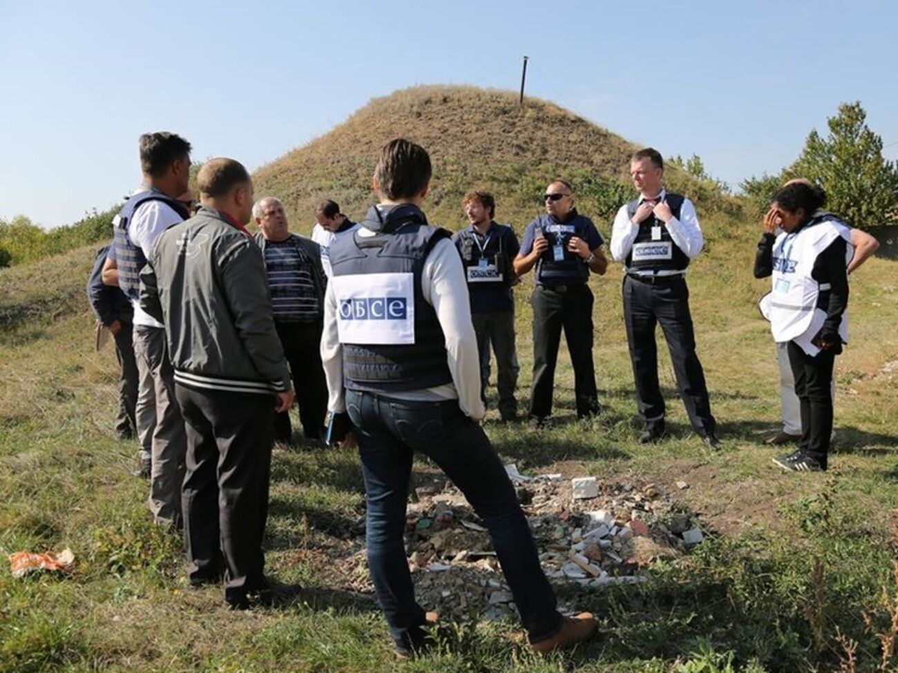 4 октября патрулю СММ отказали в доступе на одну из площадок хранения тяжелого вооружения "ДНР"