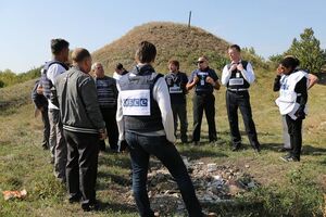 4 октября патрулю СММ отказали в доступе на одну из площадок хранения тяжелого вооружения "ДНР"