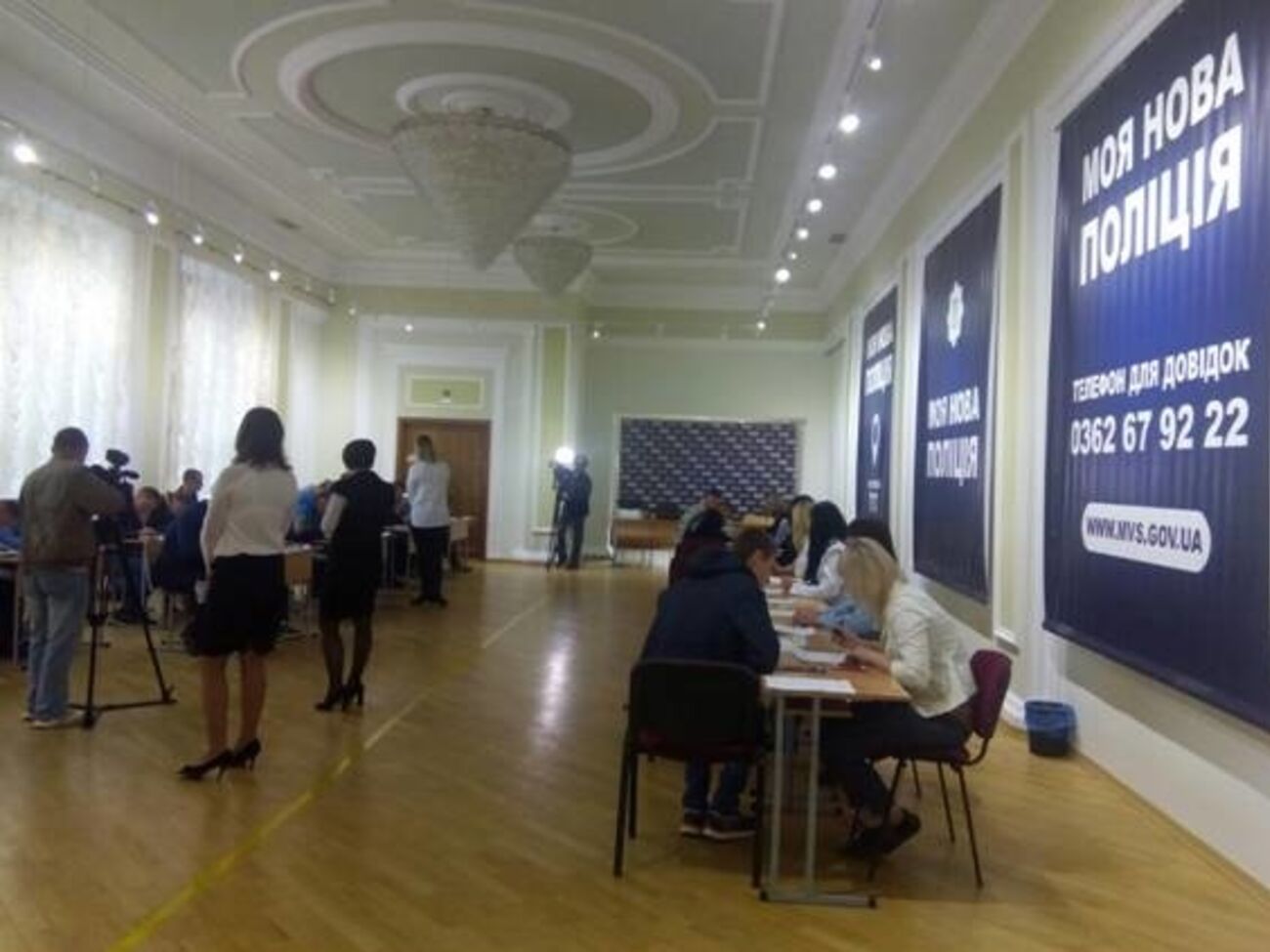 Сегодня начался прием заявок в ровенскую патрульную полицию