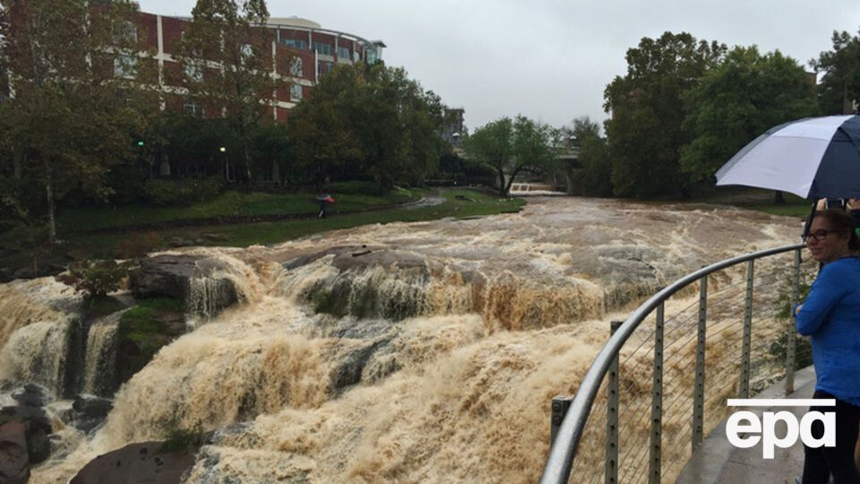 Южную Каролину затопило из-за урагана "Хоакин"