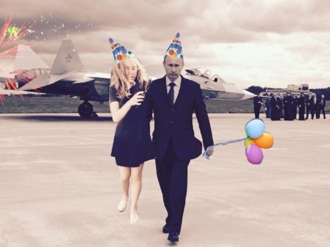 Путин получает противоречивые поздравления с 63-м днем рождения