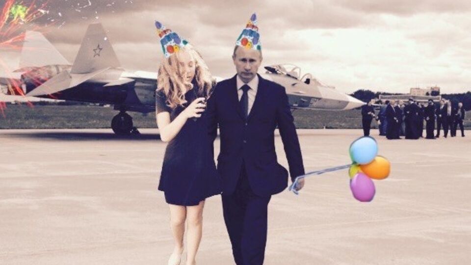 Путин получает противоречивые поздравления с 63-м днем рождения